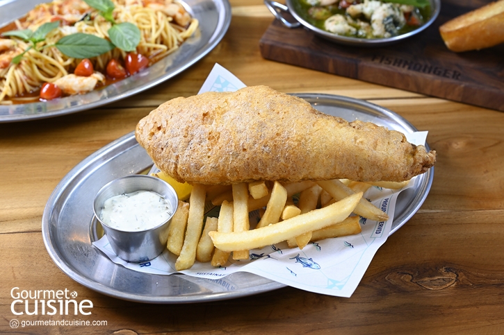 Fishmonger ยืนหนึ่งเรื่อง Fish & Chips จากปลาประมงพื้นบ้านของไทย เปิดใหม่สาขาอารีย์