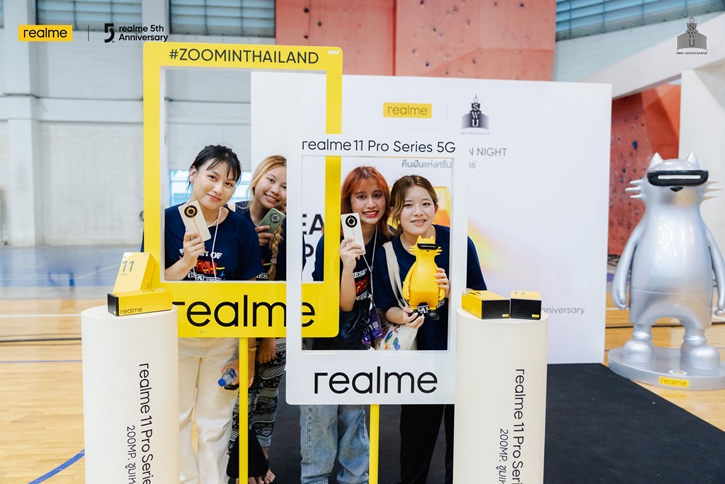 realme เตรียมฉลองใหญ่ 5 ปีตลอดเดือนสิงหาคม ชูคอนเซ็ปต์ “LEAP UP” ร่วมระเบิดศักยภาพคนรุ่นใหม่