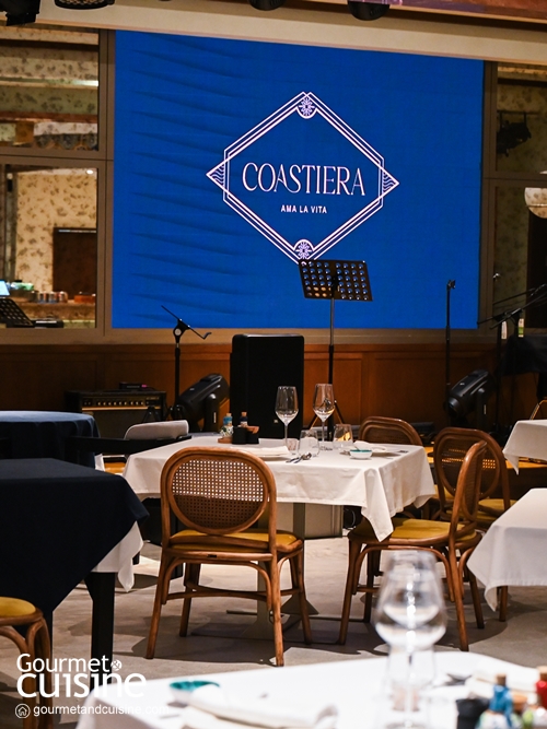 จรรโลงใจด้วยงานศิลป์บนจานอาหารอิตาเลียนที่ Coastiera Bangkok ร้านไฟน์ไดนิงบนถนนวิทยุ