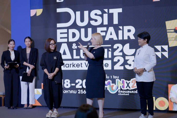 Dusit Edu Fair & Alumni Market Village พื้นที่รวบรวมความสำเร็จศิษย์เก่าวิทยาลัยดุสิตธานี