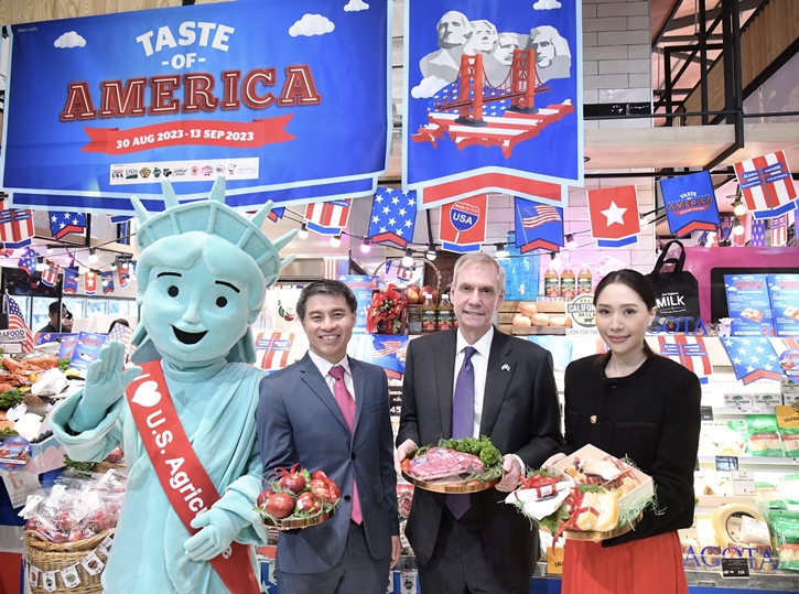 กูร์เมต์ มาร์เก็ต ชวนลิ้มรสความอร่อยสไตล์อเมริกัน จัดงาน “Taste of America”  ชวนชิม ชวนช้อป วัตถุดิบชั้นเลิศส่งตรงจากอเมริกา