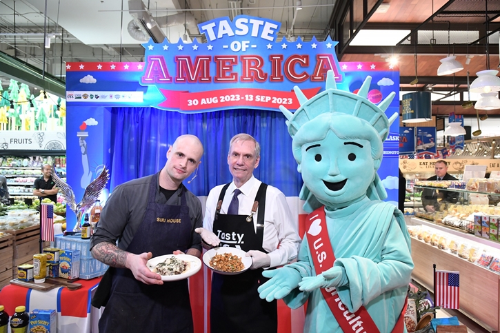 กูร์เมต์ มาร์เก็ต ชวนลิ้มรสความอร่อยสไตล์อเมริกัน จัดงาน “Taste of America”  ชวนชิม ชวนช้อป วัตถุดิบชั้นเลิศส่งตรงจากอเมริกา