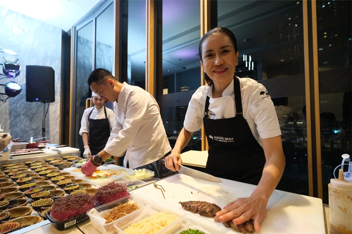 Meat and Livestock Australia (MLA) เปิดประสบการณ์ความอร่อย  จัดกิจกรรม Aussie Beef Mates 6 Hands Experience   ในโครงการ Aussie Meat Academy 