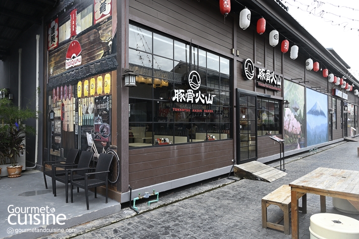 Tonkotsu Kazan Ramen ร้านราเมนภูเขาไฟตำรับมาปักหมุดที่ Harajuku Thailand แล้ว