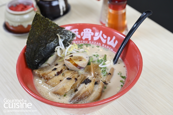 Tonkotsu Kazan Ramen ร้านราเมนภูเขาไฟตำรับมาปักหมุดที่ Harajuku Thailand แล้ว