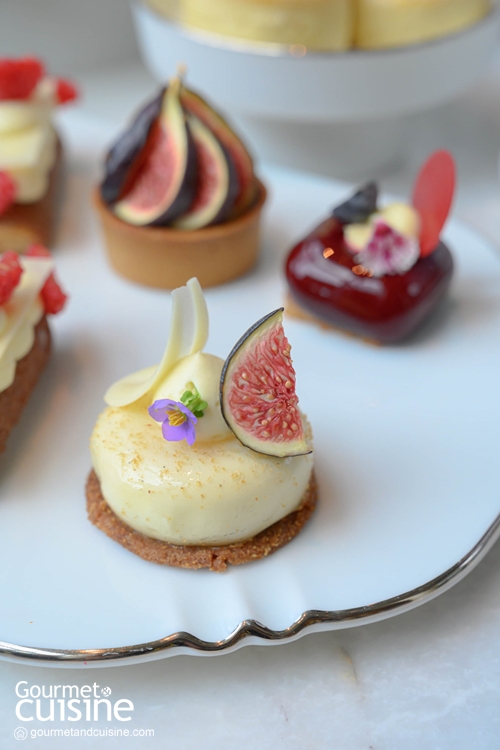 “Rouge de Bordeaux Figs Afternoon Tea” ชุดน้ำชายามบ่ายลูกฟิกแห่งเมืองบอร์โด 