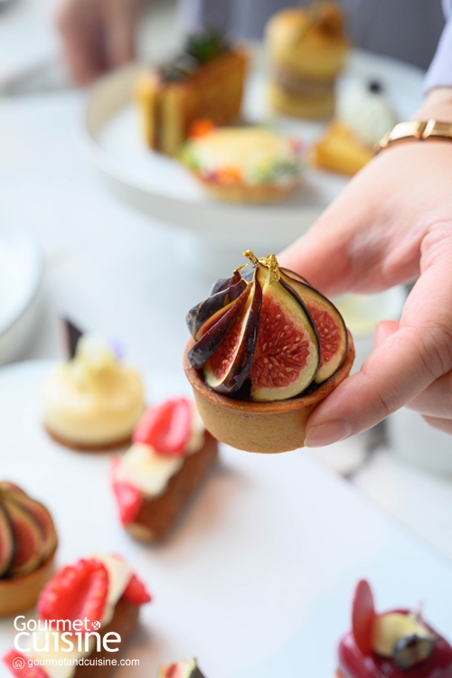 “Rouge de Bordeaux Figs Afternoon Tea” ชุดน้ำชายามบ่ายลูกฟิกแห่งเมืองบอร์โด 