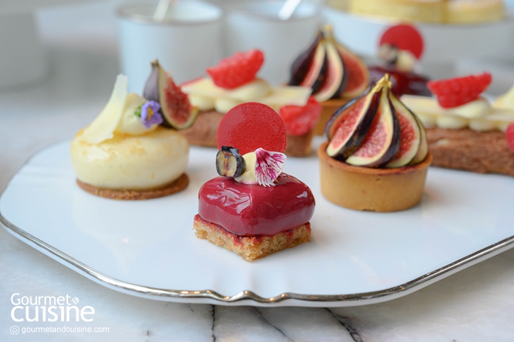 “Rouge de Bordeaux Figs Afternoon Tea” ชุดน้ำชายามบ่ายลูกฟิกแห่งเมืองบอร์โด 