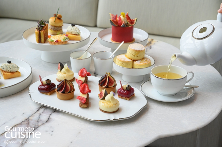 “Rouge de Bordeaux Figs Afternoon Tea” ชุดน้ำชายามบ่ายลูกฟิกแห่งเมืองบอร์โด 