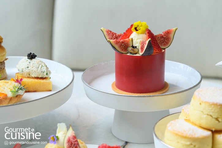 “Rouge de Bordeaux Figs Afternoon Tea” ชุดน้ำชายามบ่ายลูกฟิกแห่งเมืองบอร์โด