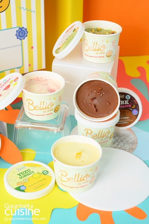 Bellio BKK แบรนด์ไอศกรีมสุดคิวท์ของคนรักสุขภาพ Keto, Vegan และผู้ป่วยเบาหวานกินได้