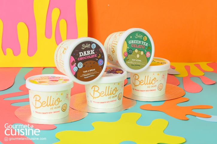 Bellio BKK แบรนด์ไอศกรีมสุดคิวท์ของคนรักสุขภาพ Keto, Vegan และผู้ป่วยเบาหวานกินได้