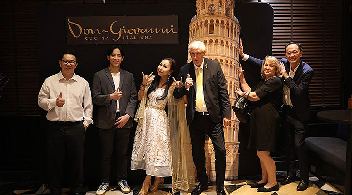 ห้องอาหาร Don Giovanni ร่วมกับ Cafe’ Buongiorno จัดงาน "Wine Tasting Night"  รังสรรค์ค่ำคืนแห่งการชิมไวน์สุดแสนพิเศษ