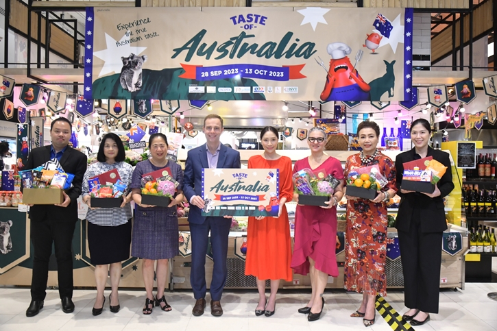 กูร์เมต์ มาร์เก็ต ร่วมกับ สถานทูตออสเตรเลีย จัดงาน “Taste of Australia 2023”   ยกทัพวัตถุดิบขึ้นชื่อจากประเทศออสเตรเลีย เอาใจฟู้ดเลิฟเวอร์