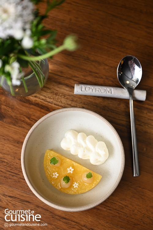 Løyrom (ลอย-รอม) ร้านแคชชวลไฟน์ไดนิงกับอาหารสไตล์นอร์ดิกจากวัตถุดิบท้องถิ่นตามฤดูกาล