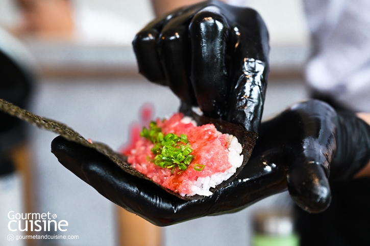 Kanori Hand Roll Bar ร้านซูชิแฮนด์โรลล์ในซอยสุขุมวิท 49 ที่ม้วนทุกคำให้กินกันสด ๆ