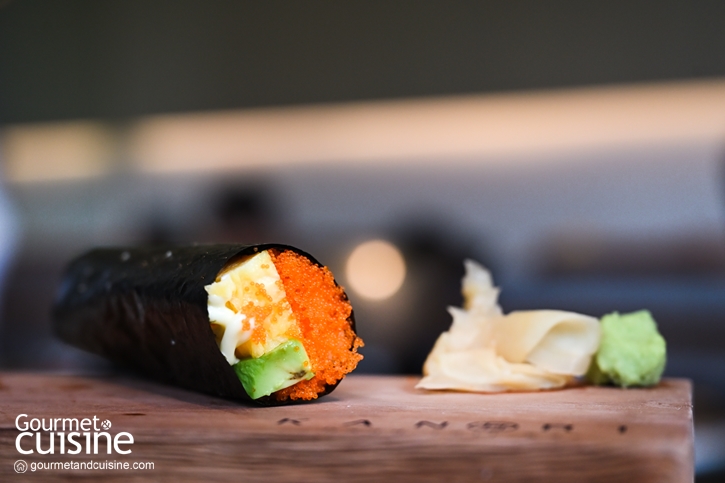 Kanori Hand Roll Bar ร้านซูชิแฮนด์โรลล์ในซอยสุขุมวิท 49 ที่ม้วนทุกคำให้กินกันสด ๆ