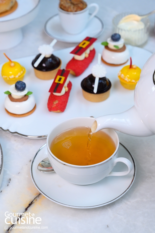 จิบชายามบ่ายใต้ต้นคริสต์มาสสีขาวที่ Park Hyatt Bangkok กับ “Festive Afternoon Tea”