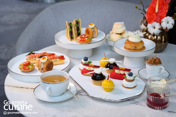 วอร์มหัวใจให้อบอุ่นด้วย 14  “Festive Afternoon Tea” ชุดน้ำชายามบ่ายธีมคริสต์มาส จากโรงแรมสุดปัง