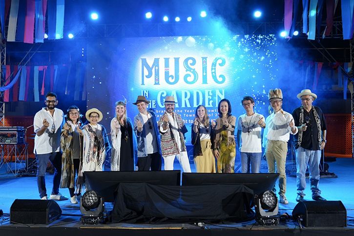 กรุงไทย–แอกซ่า ประกันชีวิต  เฉลิมฉลองความสำเร็จอย่างยิ่งใหญ่ จัดงาน   Music in the Garden | Our Grand Finale Town Hall 2023