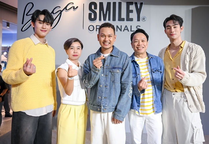 BAGA x SMILEY® คว้าตัว ฟอส-บุ๊ค ร่วมงาน Exclusive Launching Event with Force-Book 