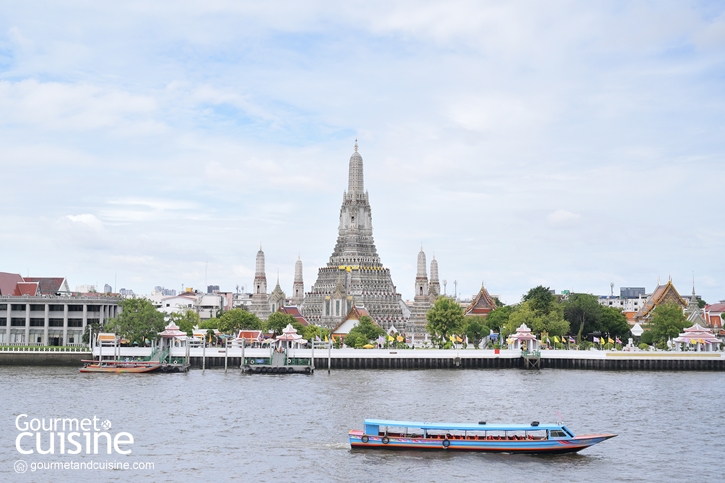 กินอาหารไทยพร้อมชมวิวพระปรางค์วัดอรุณฯ ที่ The Deck by Arun Residence ซอยประตูนกยูง