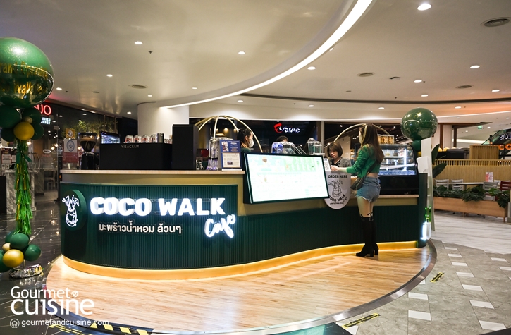 Coco Walk Café คาเฟ่มะพร้าวออร์แกนิกส์ ของดีจากอำเภอบ้านแพ้วในไอคอนสยาม