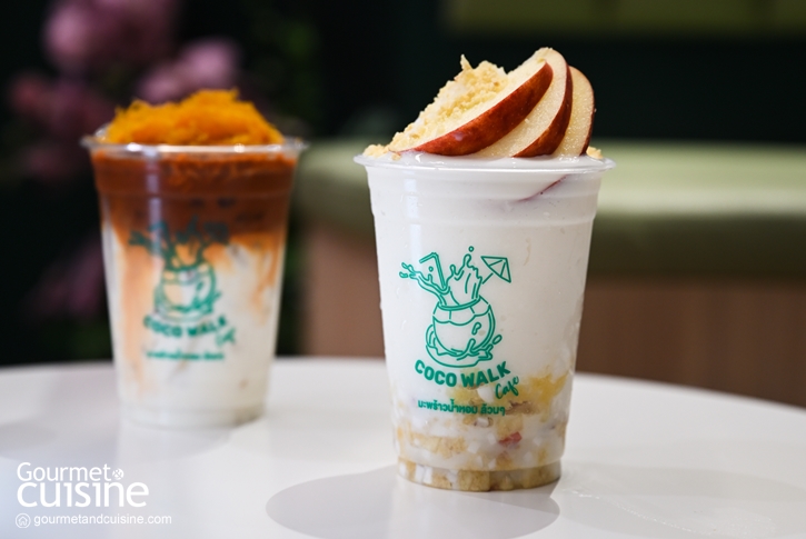 Coco Walk Café คาเฟ่มะพร้าวออร์แกนิกส์ ของดีจากอำเภอบ้านแพ้วในไอคอนสยาม