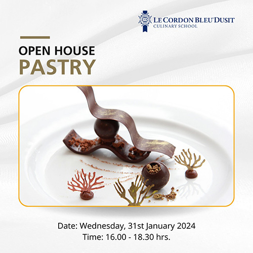 สายหวานฟังทางนี้! เลอ กอร์ดอง เบลอ ดุสิต จัดงาน“Open House Pastry”  เปิดบ้านต้อนรับคนรักขนม 31 มกราคมนี้ ร่วมกิจกรรมฟรีตลอดงาน! 