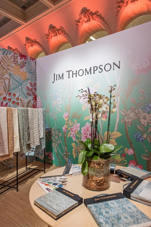 จิม ทอมป์สัน เปิดตัวผลิตภัณฑ์ผ้าตกแต่งบ้านคอลเลกชันประจำฤดูใบไม้ผลิ “Jim Thompson Home Furnishings' Spring 2024” ในงาน “PARIS DÉCO OFF 2024” 