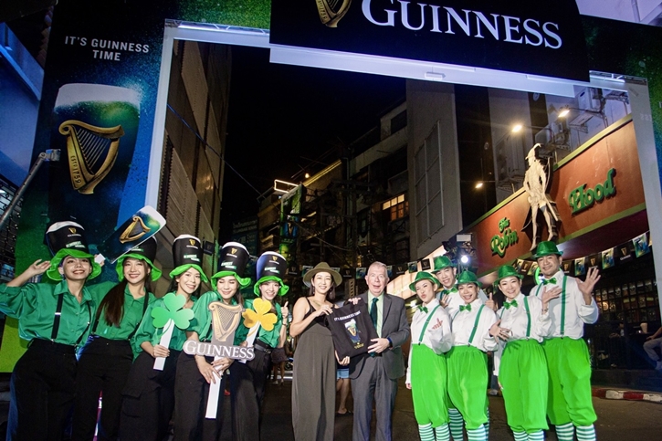 Guinness เติมสีสันให้ชาวไอริชช่วงเทศกาล “St. Patrick’s Day” เผยบรรยากาศการเฉลิมฉลองวันชาติของคอมมูนิตี้ไอริชใจกลางย่านสุขุมวิท