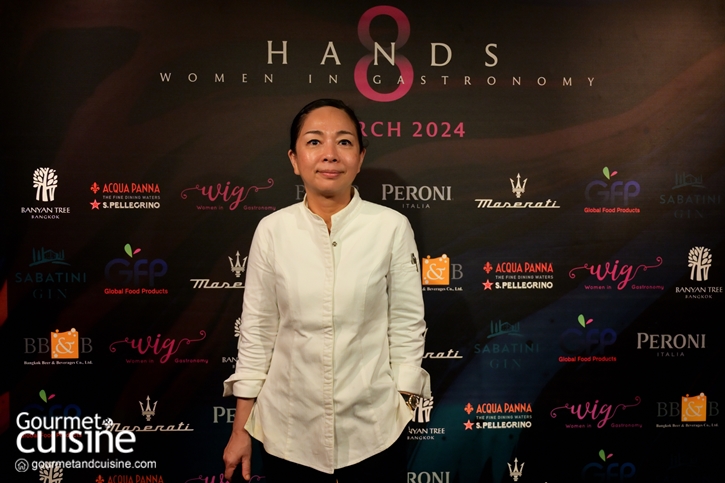 ล่องเรือเจ้าพระยาพร้อมชิมอาหารฝีมือเชฟหญิงในงาน 8-Hand women in Gastronomy 