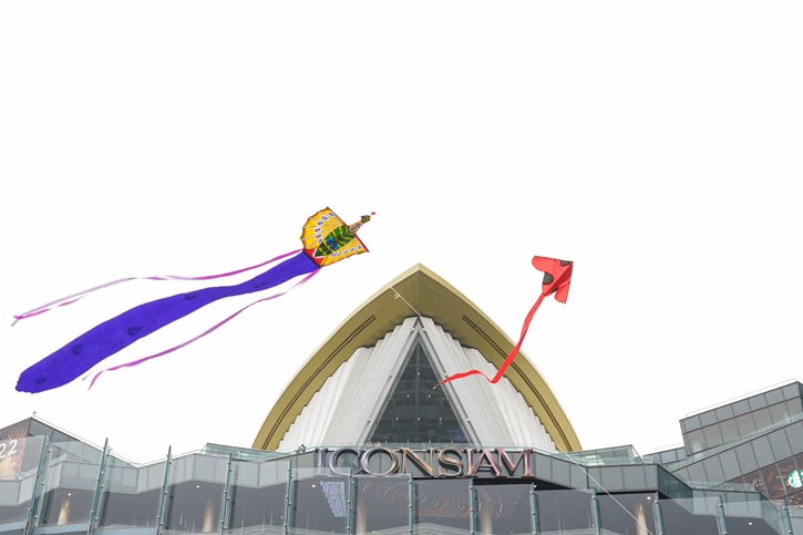 ไอคอนสยาม ชวนสัมผัสความงดงามของศิลปะบนท้องฟ้า ในงาน "ICONSIAM Thailand's Kite Festival 2024