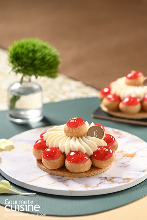 Saint-Honoré Ispahan (เซนต์-โอโนเร่ อิสปาออง) ของเชฟเฟิน เกษรินทร์