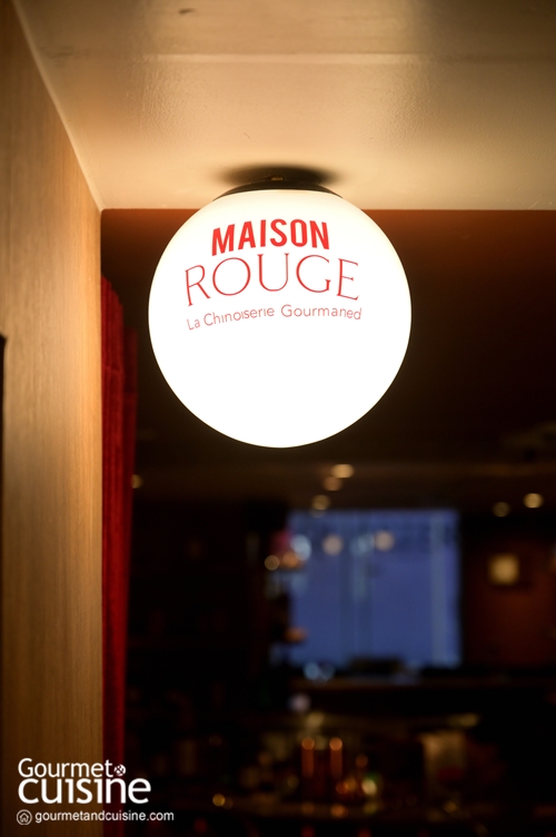 Maison Rouge ร้านอาหารจีนกลิ่นอายฝรั่งเศสเปิดใหม่ย่านสาทร เจ้าของเดียวกับเมซง เบลอ