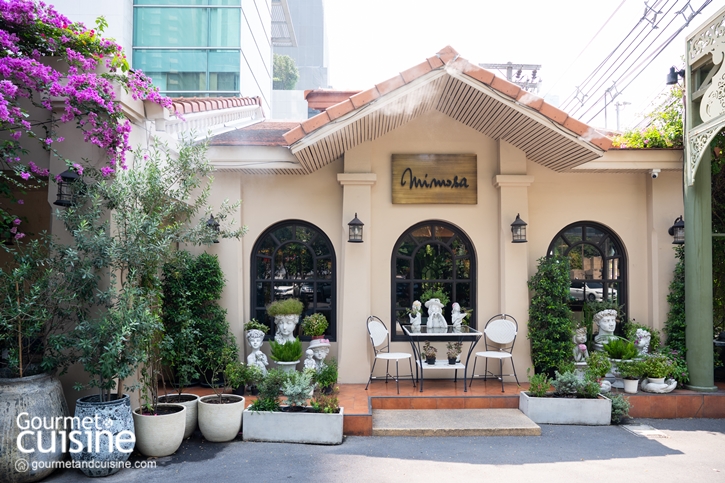 มาชิมบรันช์สไตล์เมดิเตอร์เรเนียน ที่ Mimosa Mediterranean Restaurant