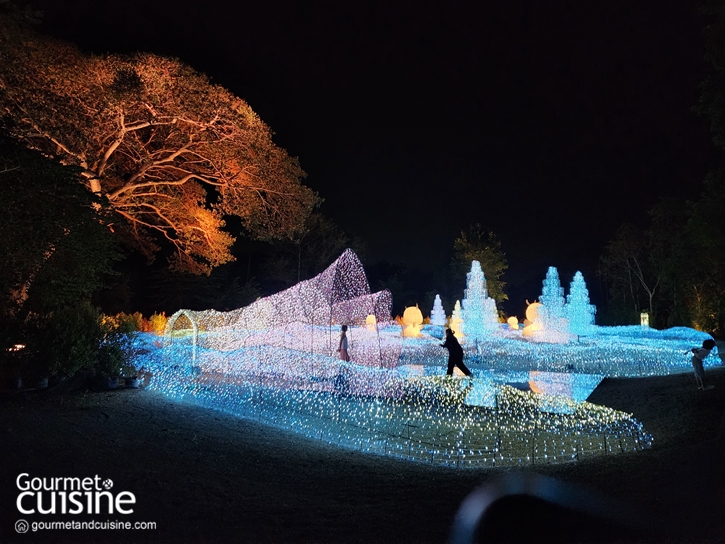 “Nasatta Light Festival Winter Illumination 2024” ชมงานไฟอลังการที่ ณ สัทธา อุทยานการเรียนรู้และอนุรักษ์วัฒนธรรมไทย จังหวัดราชบุรี 