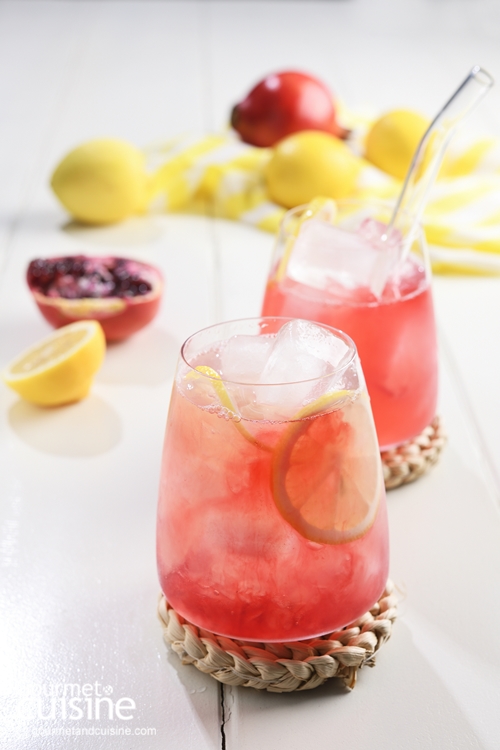 Pink Lemonade เครื่องดื่มสีชมพูสวยรับซัมเมอร์ อุดมด้วยวิตามินซีจากเลมอน