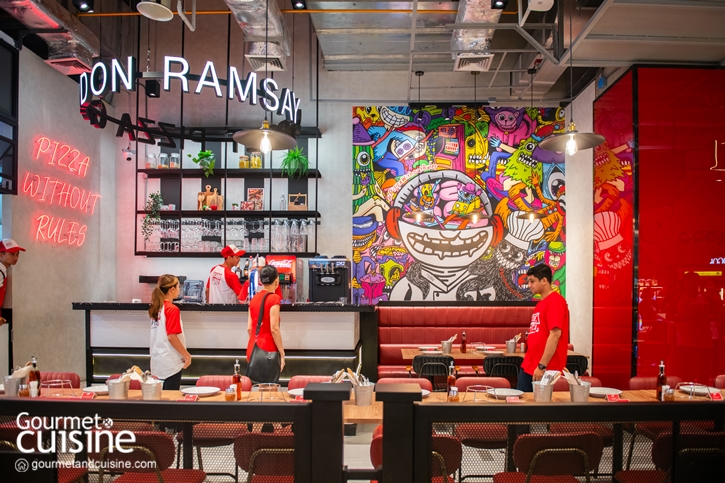 Street Pizza ร้านพิซซ่าไร้กฏเกณฑ์ของเชฟ Gordon Ramsay ปักหมุดในไทยแล้วที่ EMSPHERE