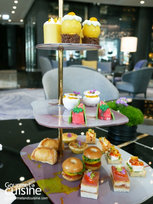 MANGO AFTERNOON TEA รสมะม่วงแสนพิเศษทั้งในของคาวและหวาน @Balcony Lounge, InterContinental Bangkok 