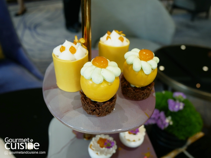 MANGO AFTERNOON TEA รสมะม่วงแสนพิเศษทั้งในของคาวและหวาน @Balcony Lounge, InterContinental Bangkok 