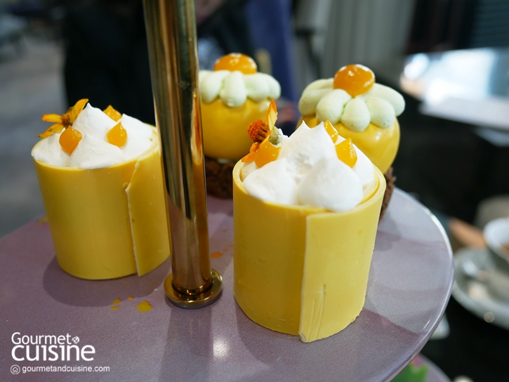 MANGO AFTERNOON TEA รสมะม่วงแสนพิเศษทั้งในของคาวและหวาน @Balcony Lounge, InterContinental Bangkok 