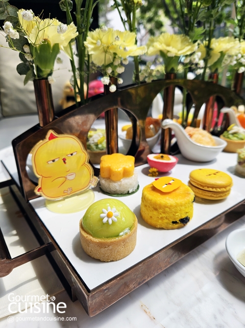 Warbie’s Garden Afternoon Tea ชุดน้ำชายามบ่ายของวอร์บี้ ที่ Hyatt Regency Bangkok Sukhumvit