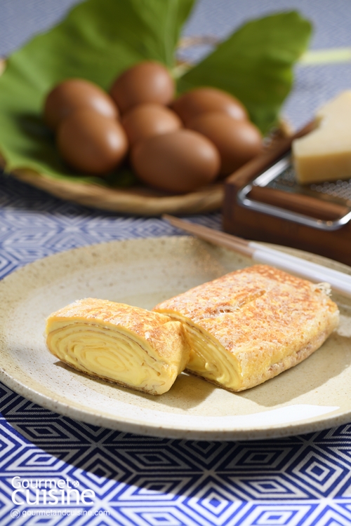 Cheesy Tamagoyaki โรลไข่สอดไส้ชีสสไตล์ญี่ปุ่น 