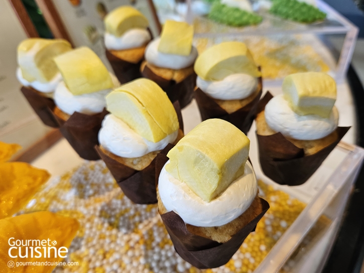 Durian Decadent Afternoon Tea ความสุขของทุเรียนเลิฟเวอร์ ที่ Hyatt Regency Bangkok Sukhumvit