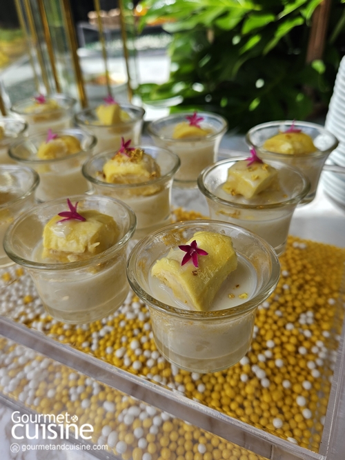 Durian Decadent Afternoon Tea ความสุขของทุเรียนเลิฟเวอร์ ที่ Hyatt Regency Bangkok Sukhumvit