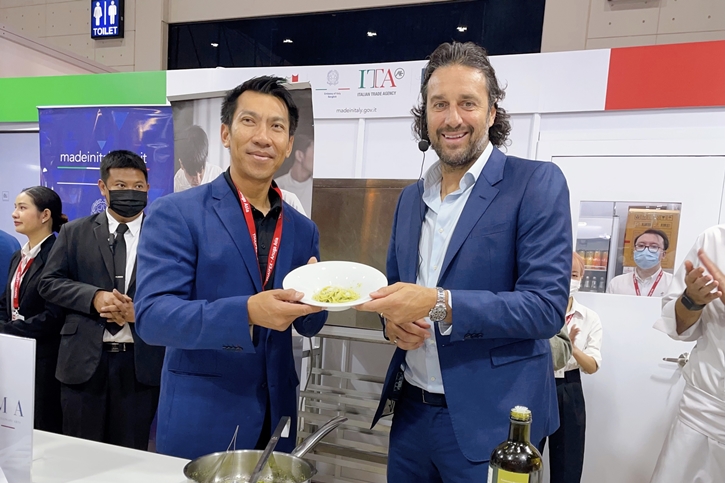 Italian Pavilion ชวนลิ้มรสความอร่อยของอาหารอิตาเลียนแบบพรีเมียมที่งาน THAIFEX-Anuga Asia 2024