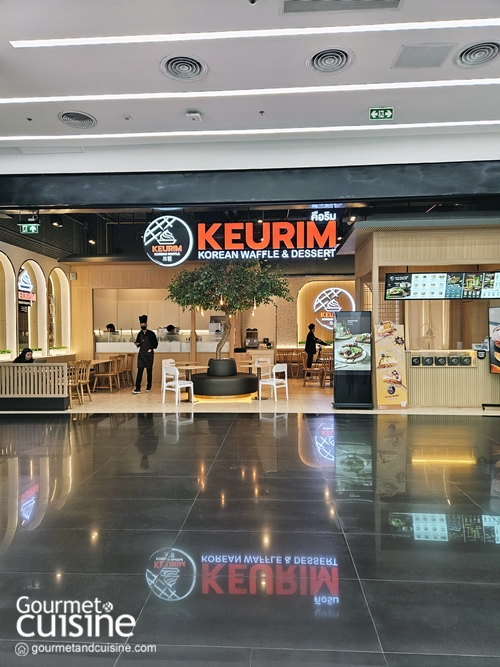 KEURIM Korean Waffle & Dessert ร้านวาฟเฟิลสไตล์เกาหลีครีมล้นๆ ที่ Siamscape