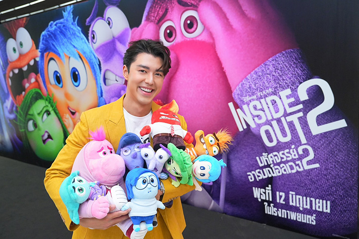 “นาย ณภัทร” พากย์เสียงครั้งแรกกับตัวละครลับใน “Disney and Pixar’s Inside Out 2 มหัศจรรย์อารมณ์อลเวง 2” เฉลยพร้อมกันบนจอวันพุธที่ 12 มิถุนายน ในโรงภาพยนตร์