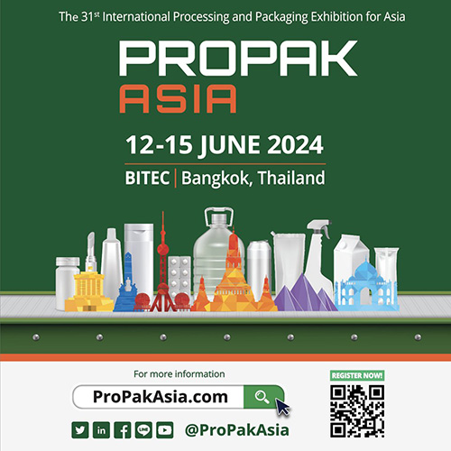  อินฟอร์มา มาร์เก็ตส์ พร้อมจัดงาน ProPak Asia 2024 งานแสดงเทคโนโลยีกระบวนการผลิต แปรรูป และบรรจุภัณฑ์ที่ใหญ่ที่สุดของเอเชีย 